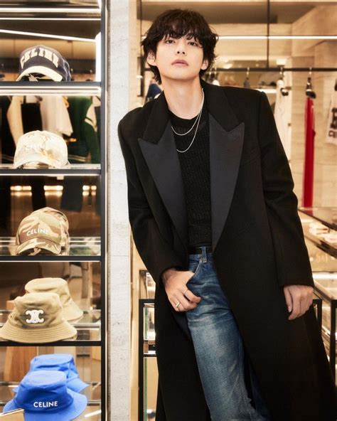 kim taehyung celine photoshoot.